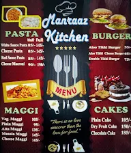 Manraaz Kitchen menu 1