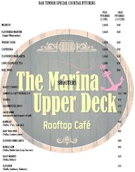 The Marina Upper Deck - Rooftop Cafe- Sea Palace Hotel menu 4