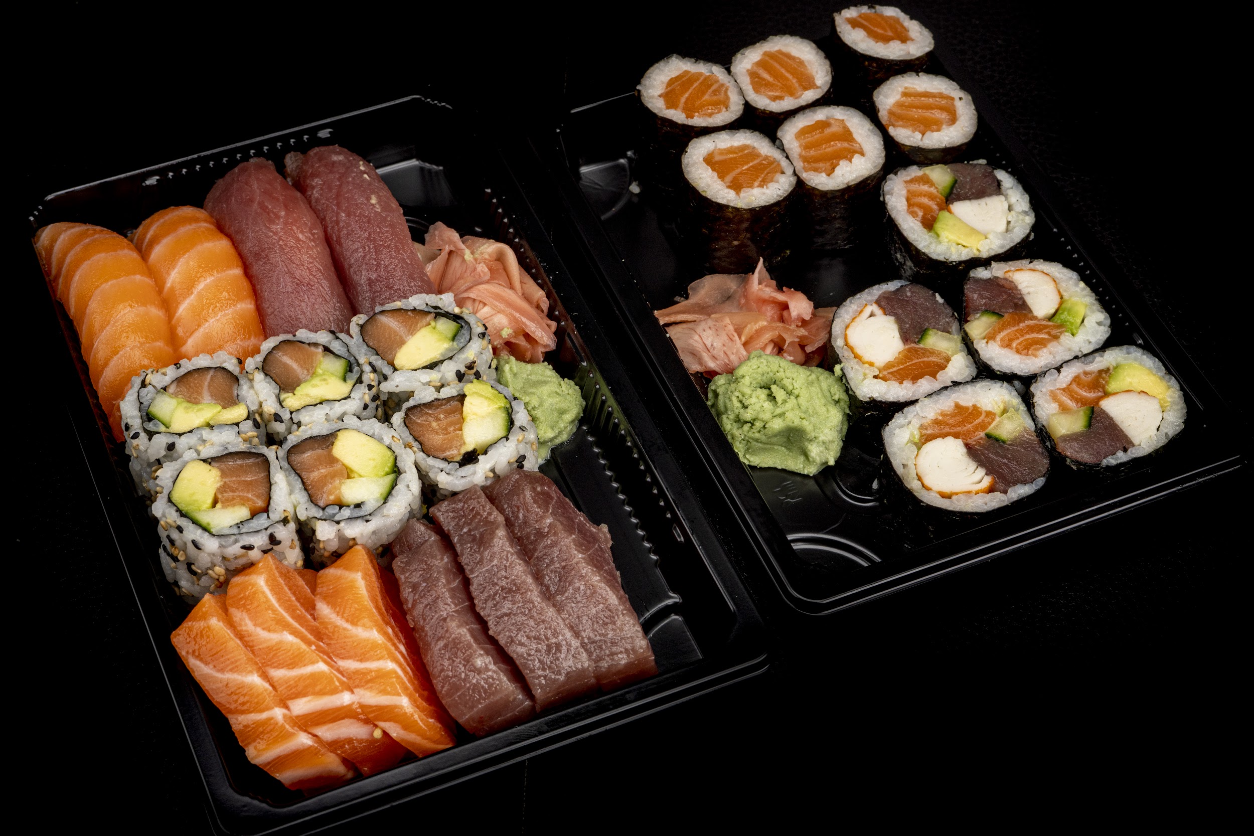 Plateau de 50 sushis et makis - LCV TRAITEUR