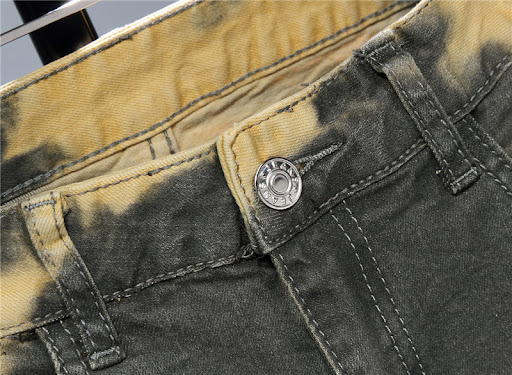 Title 3, Mens Slim Jeans Stretch Dyed Long Pants Trendy...