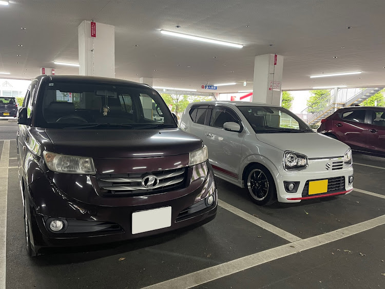 アルト ターボRSのもうすぐGW・友達とコラボ・bBに関するカスタム事例の投稿画像1枚目