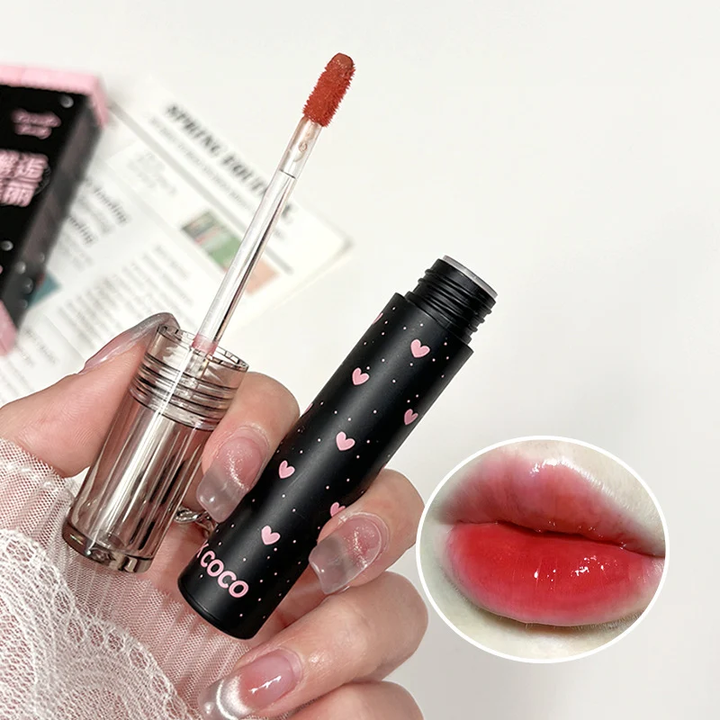 Encounter Beautiful Water Light Lip Lacquer Clear And White Not Easy To Fade Film Forming Lip Gloss