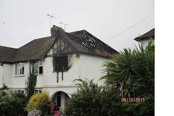 Rebuilding house after a fire. album cover