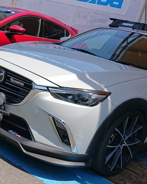 CX-3のMazda3・マツダ3・バーガンディ・アクセラ・axelaに関するカスタム事例の投稿画像8枚目