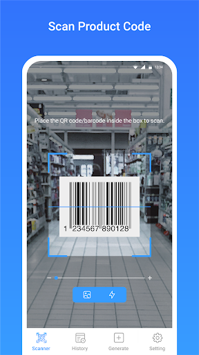 Screenshot QR Code Scanner : QR Reader