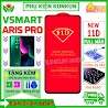 Kính Cường Lực Vsmart Aris Pro - Phủ Nano Cao Cấp - Full Màn Hình 11D Và Trong Suốt - Độ Cứng 9H [Freeship_50K]