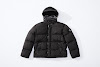 stone island x supreme painted camo crinkle down jacket