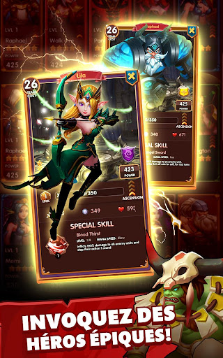 Conqueror & Puzzles : Match 3-RPG APK MOD screenshots 4