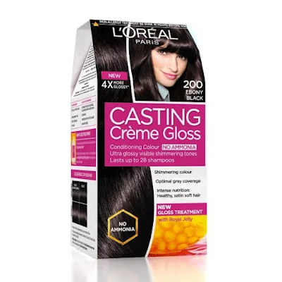 L'Oreal Paris Casting Creme Gloss Hair Color Shade 415 Iced Chocolate - 160 ml