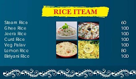 Manipal Food Court menu 1