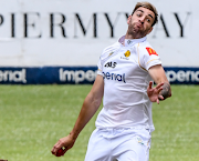 Duanne Olivier in action for the Lions against the Rocks during the CSA 4 Day Series at the Wanderers. Olivier has been included in the SA team for the second Test against India in Johannesburg.