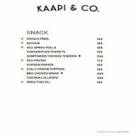 Kaapi & Co. menu 5