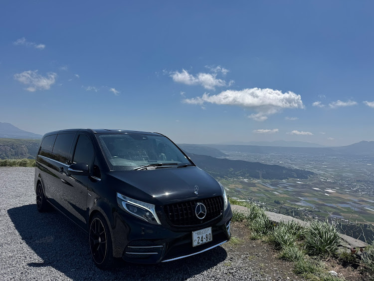Vクラスのメルセデスのある生活・v220d・w447・Vクラス・#阿蘇山に関するカスタム事例の投稿画像1枚目