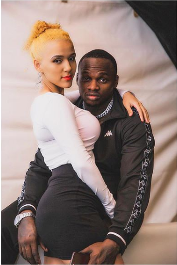 Khaligraph Jones and wife, Georgina Muteti