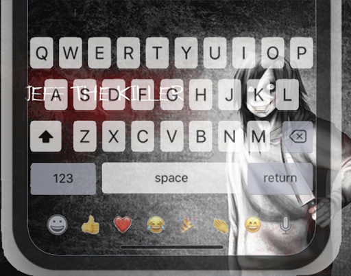 Keyboard Theme for Creepy Killer Jeff 2019