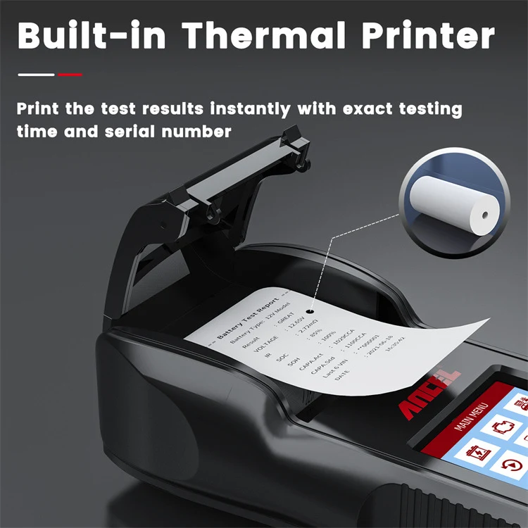 Title 6, Tester Batteria Auto Potenza Resistenza Interna...