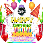 Cover Image of Tải xuống Birthday Animated Images Gif 3.5 APK