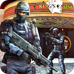Cover Image of Herunterladen Grand Casino Robbery Vegas Heist Shooting Games 1.0 APK
