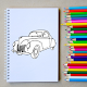 Download How to Draw a Retro Car Step by Step For PC Windows and Mac 1.0