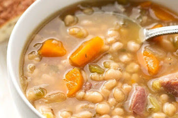 Instant Pot Ham Hock and Bean Soup