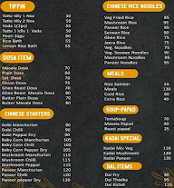 Surabi Veg menu 2