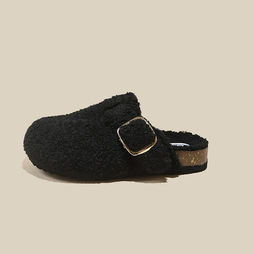 Title 2, Velvet Wool Womens Winter Cotton Slippers Retr...