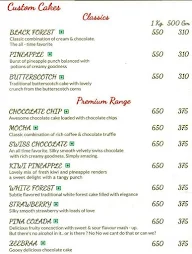 Little Cakehouse menu 2