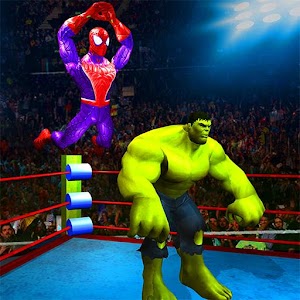 Download Superhero Wrestling Battle Arena Ring Fighting For PC Windows and Mac