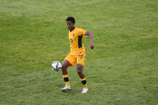 Kaizer Chiefs player Happy Mashiane during the pre-season Carling Black Label Cup match against Orlando Pirates at Orlando Stadium on August 1, 2021 in Johannesburg.