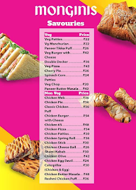 Monginis menu 1