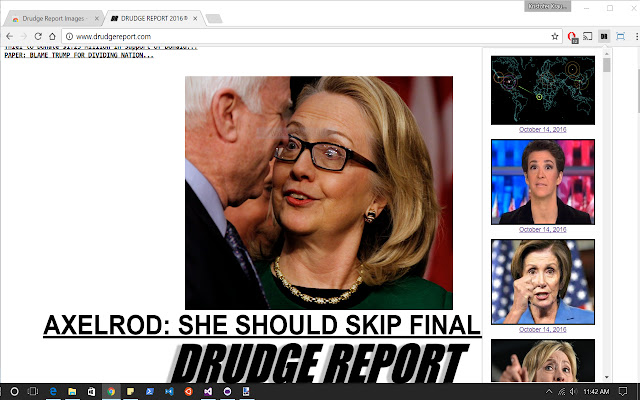 Drudge Report Images chrome extension