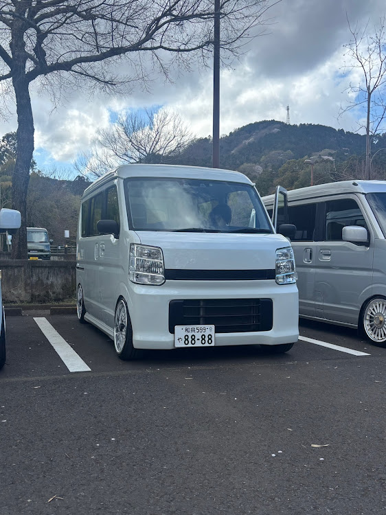 エブリイワゴンの関東オフ会in宮ケ瀬・工藤軍団・神奈川弾丸ツアー・トラブルしか無かった・緑の17vの人に関するカスタム事例の投稿画像5枚目