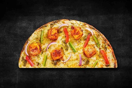 Pesto Paneer Paradiso Semizza (Half Pizza)(Serves 1)