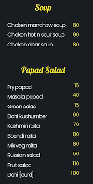 Latika Mumbai Tadka Family Restaurant menu 4