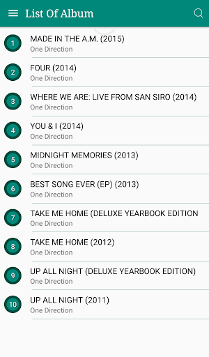 One Direction Songs Lyrics