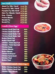 Hotel samadhan family restaurant and bar menu 4