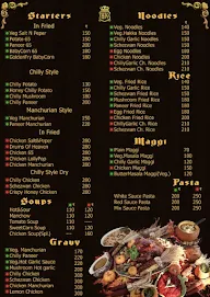 Bawarchi King menu 2