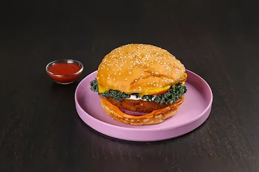 Double Cheese Veg Burger