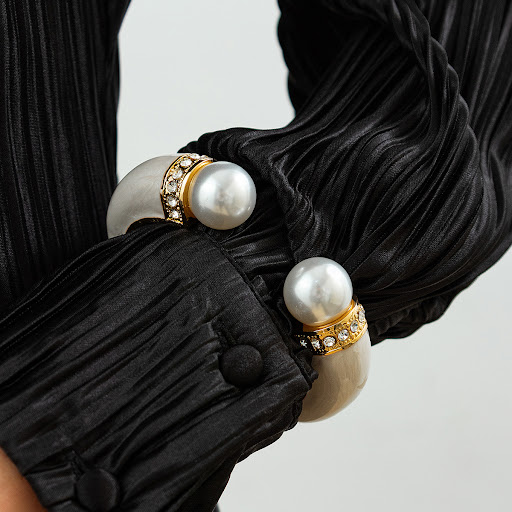 Title 11, Fashion Dopamine Pearl Spring Bracelet. Elevate...
