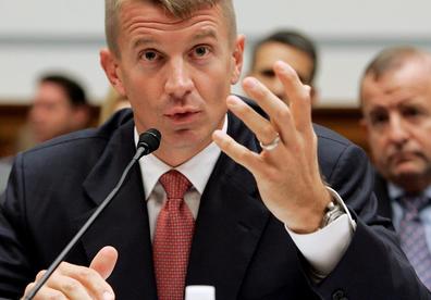 Blackwater founder's latest sales pitch./REUTERS