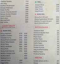 Chicken Chawla Headquaters menu 1