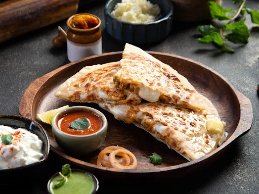 Chicken Kheema Cheese Paratha