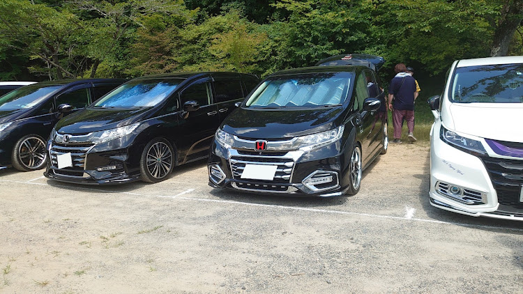 オデッセイの嵐山高雄パークウェイ・オフ会に関するカスタム事例の投稿画像4枚目