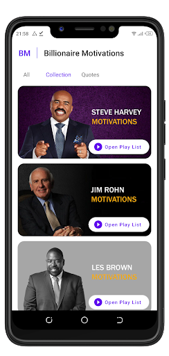 Screenshot Billionaire Motivations