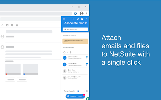 CloudExtend Gmail for NetSuite NextGen