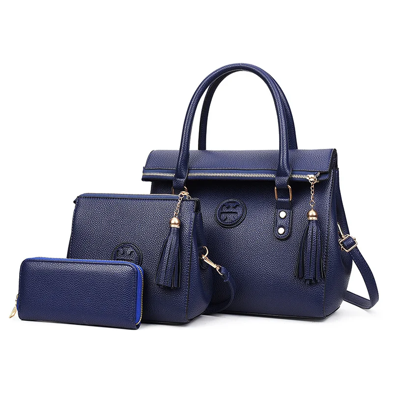 Title 8, Borsa per suocera con nappe in stile etnico, tr...