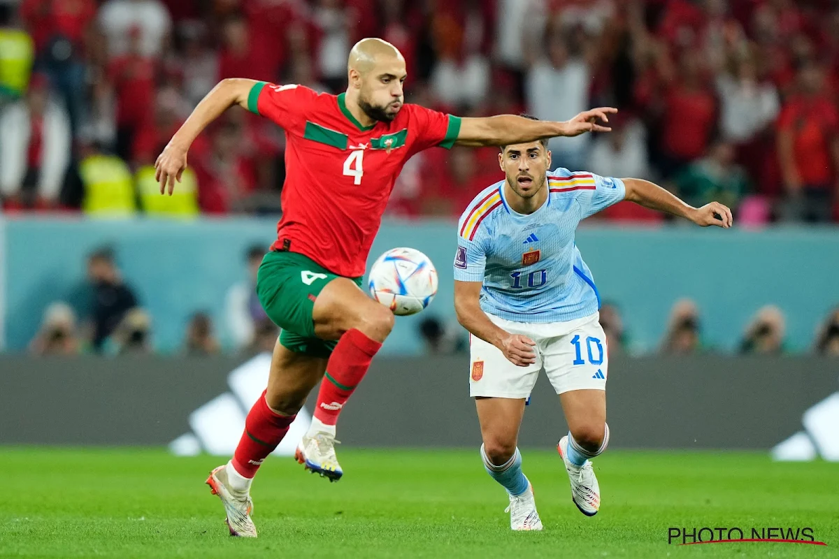 Sofyan Amrabat kijkt nu vooruit met Marokko: "Nu moeten we nog meer stappen gaan zetten en nóg beter worden"