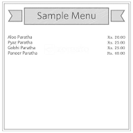 Bijlesh De Special Paratha Corner menu 1