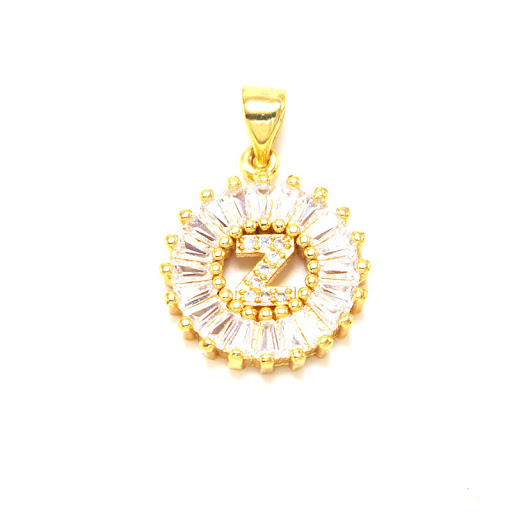 Title 16, 26 English alphabet pendants