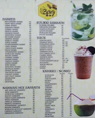 Bee Hut menu 1